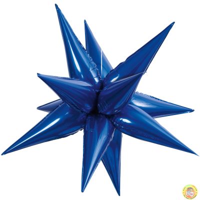 Фолиева звезда с 12 лъча / тъмно синьо 