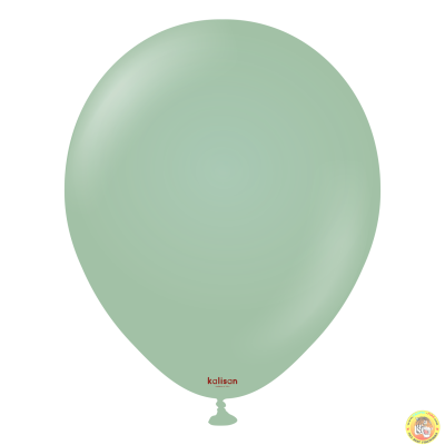 Големи кръгли балони Kalisan 18" Retro Winter Green/ зимно зелено, 25бр., 8007