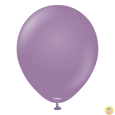 Големи кръгли балони Kalisan 18" Retro Lavender/ лавандула 25бр., 8011
