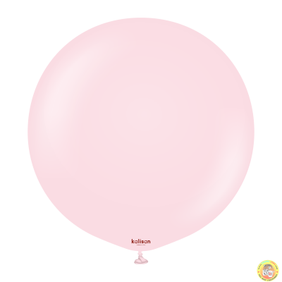 Големи кръгли балони Kalisan 18" Standard Light Pink/ св. розово 1 брой, 2325