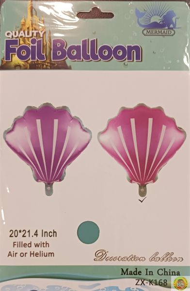 Балон фолио лилава мида