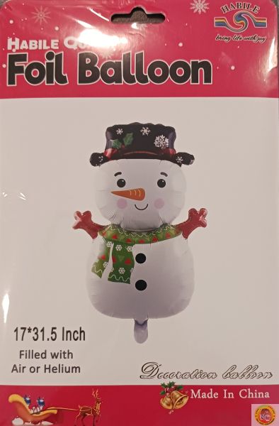 Балон фолио Снежен човек