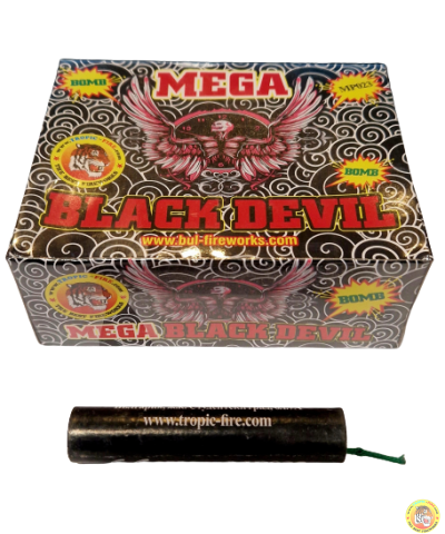 Пиратки с фитил MEGA BLACK DEVIL, MP023, 20бр. в опаковка 
