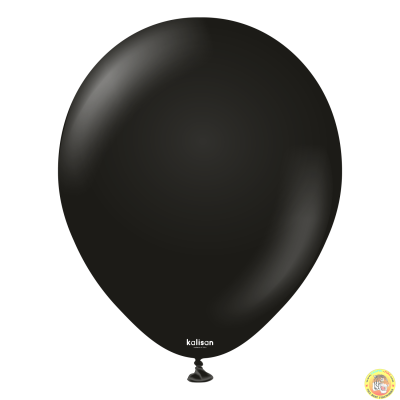Малки кръгли балони Kalisan 5" Standard Black / черно, 100бр., 2332