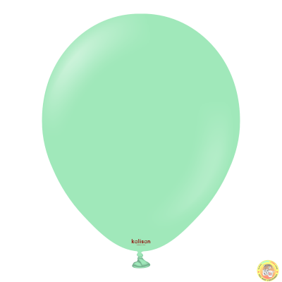 Малки кръгли балони Kalisan 5" Standard Mint Green / зелена мента, 100бр.,