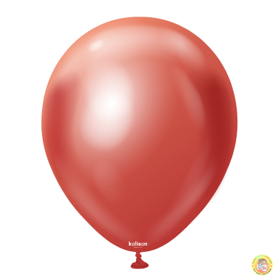 Кръгли балони Kalisan 12" Mirror Red/ червено 50бр., 5010