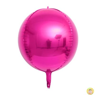 4D фолио балон сфера лилава, 24"
