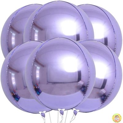 4D фолио балон сфера лавандула, 24"