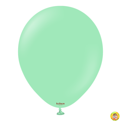 Големи кръгли балони Kalisan 18" Standard Mint Green / зелена мента, 1бр., 2336
