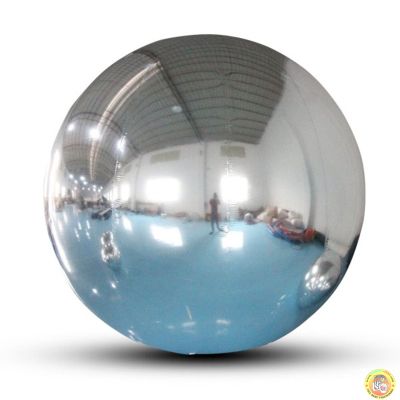 4D фолио балон сфера сребро, 50"
