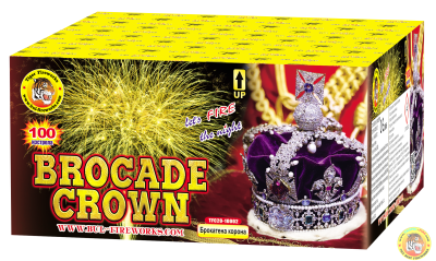 Пиробатерия Brocade crown, 100 изстрела, TFC20-10002