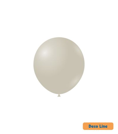 Kръгли балони пастел Rocca - Decorator Line, Sand/Пясъчно, 13см, 100бр., DLP5 216