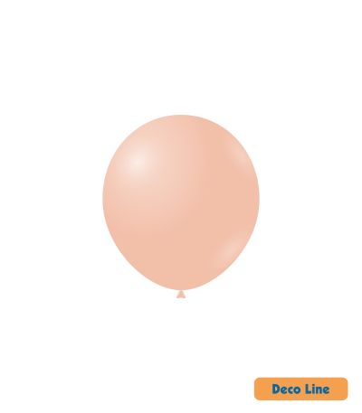 Kръгли балони пастел Rocca - Decorator Line, Blush/Нежно пудрено розово, 13см, 100бр., DLP5 208