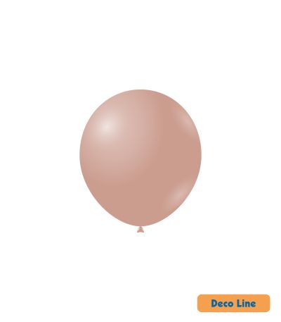 Kръгли балони пастел Rocca - Decorator Line, Sahara/Сахарски пясък, 13см, 100бр., DLP5 243