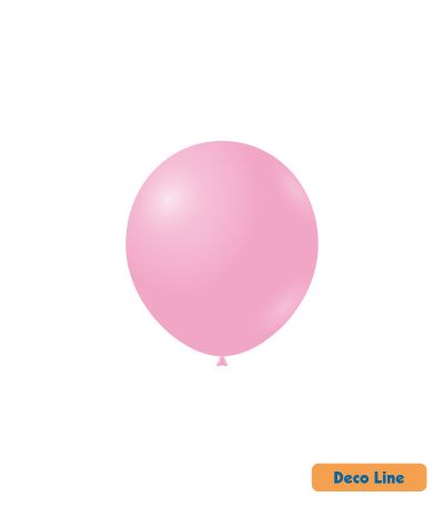 Kръгли балони пастел Rocca - Decorator Line, Pink Lemonade/Розова лимонада, 13см, 100бр., DLP5 241