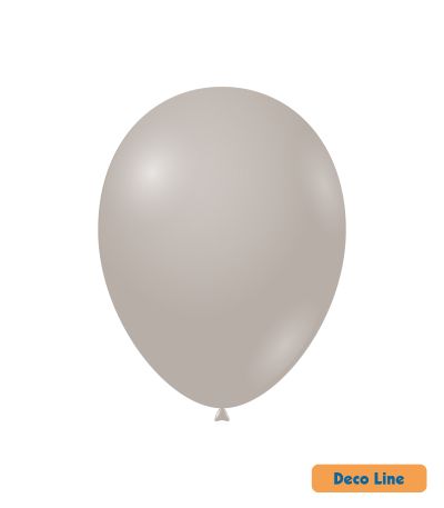 Балони пастел Rocca - Decorator Line, Oyster Grey/Перлено сиво, 30см, 50бр., DLP12 246