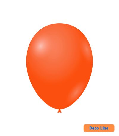 Балони пастел Rocca - Decorator Line, Mandarin Orange/Мандариново Оранжево, 30см, 50бр., DLP12 202