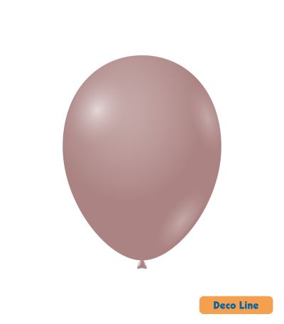 Балони пастел Rocca - Decorator Line, Cameo/Камея розово, 30см, 50бр., DLP12 257