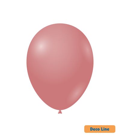 Балони пастел Rocca - Decorator Line, Desert Rose/Пустинна роза, 30см, 50бр., DLP12 261