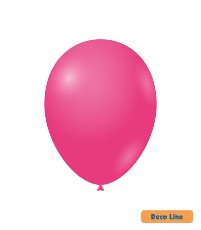 Балони пастел Rocca - Decorator Line, Punch Pink/Тропическо розово, 30см, 50бр., DLP12 240