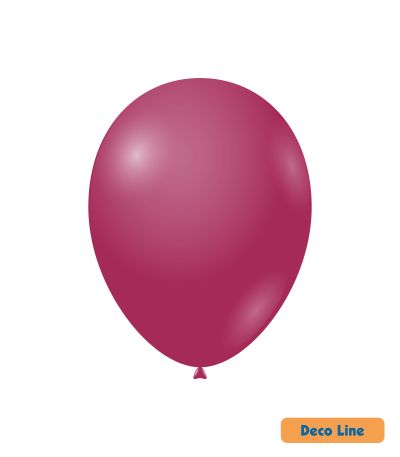 Балони пастел Rocca - Decorator Line, Deep Magenta/Наситена магента, 30см, 50бр., DLP12 218