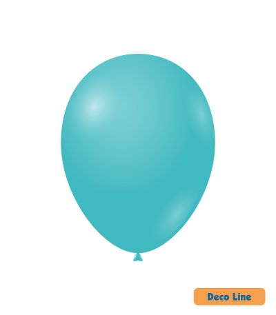 Балони пастел Rocca - Decorator Line, Tiffany Blue/Тифани синьо, 30см, 50бр., DLP12 224