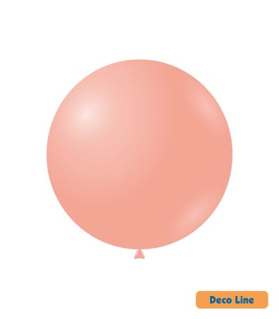 Балони пастел Rocca - Decorator Line, Peach/Прасковено, 45см, 20бр., DLP18 227