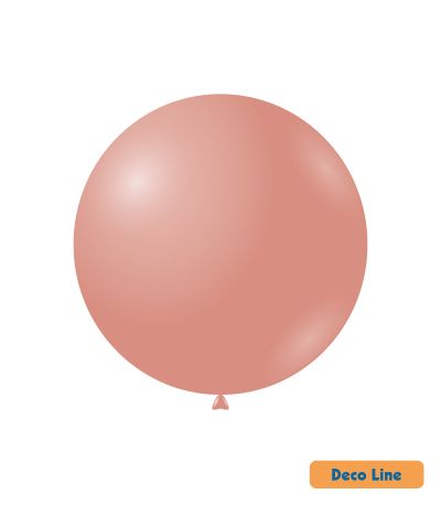 Балони пастел Rocca - Decorator Line, Clay Pink/Глинено розово, 45см, 20бр., DLP18 242