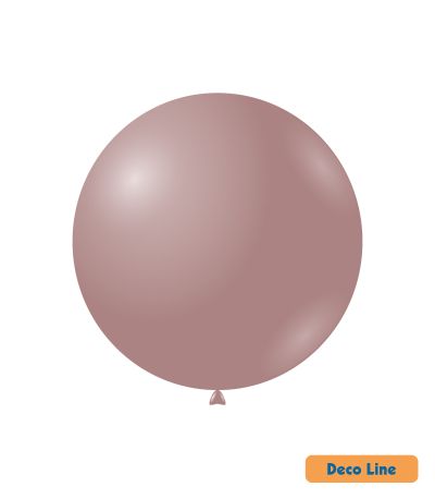Балони пастел Rocca - Decorator Line, Cameo/Камея розово, 45см, 20бр., DLP18 257