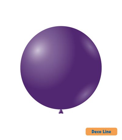 Балони пастел Rocca - Decorator Line, Indigo Violet/Индиго, 45см, 20бр., DLP18 234