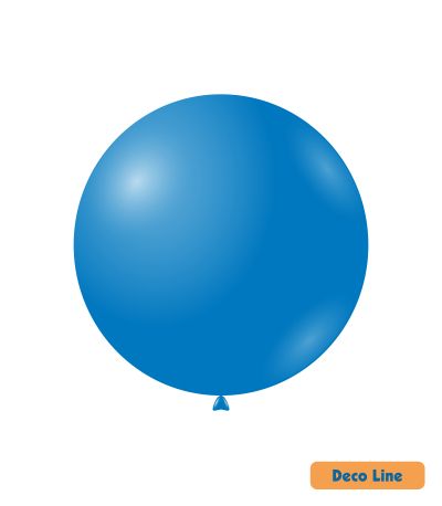 Балони пастел Rocca - Decorator Line, Cobalt Blue/Кобалтово синьо, 45см, 20бр., DLP18 213