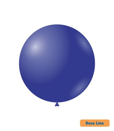 Балони пастел Rocca - Decorator Line, Navy Blue/Тъмносиньо, 45см, 20бр., DLP18 220