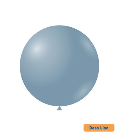 Балони пастел Rocca - Decorator Line, Storm/Буреносно сиво, 45см, 20бр., DLP18 249