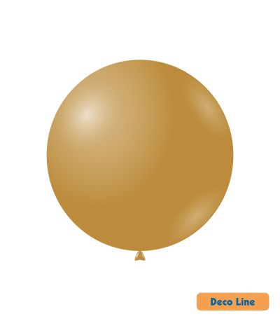 Балони пастел Rocca - Decorator Line, Mocha Brown/Мока, 45см, 20бр., DLP18 209