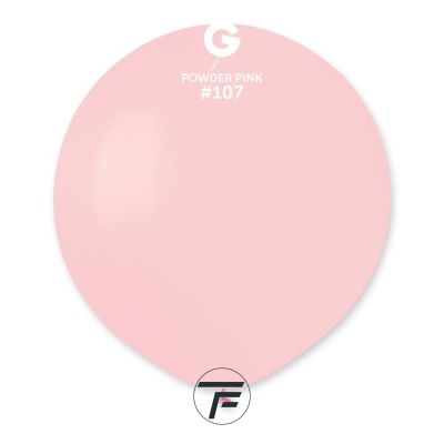 Балони пастел - Розова пудра / Powder pink, 48см, 25бр., G19 107