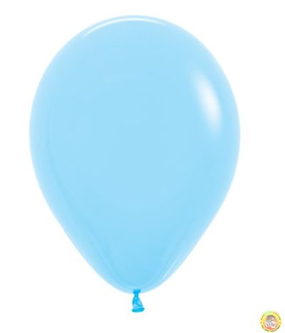 Балони металик- светло синьо, 25см, 10бр.