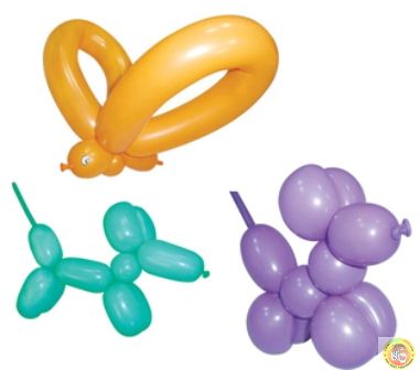 Балони за моделиране - цикламено