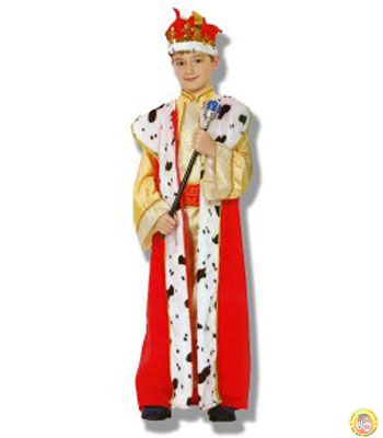 Детски костюм-Крал S размер