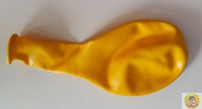 Балони пастел-тъмно жълт, 25см, 100бр.