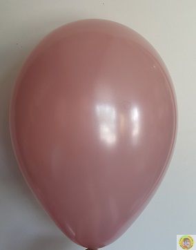 Балони металик- розово злато, 25см, 10бр.