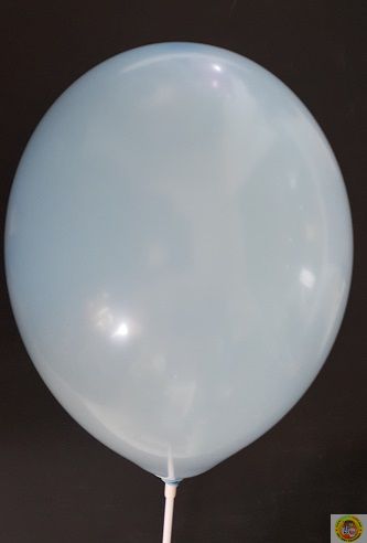 Балони пастел-бебешко син,25см, 100бр