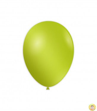 Балони металик лимоново зелен, 25см, 100бр.