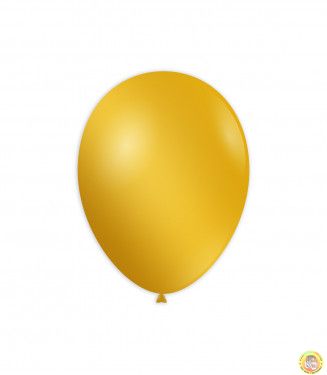 Балони металик - жълто, 26см, 10бр., GM90 64
