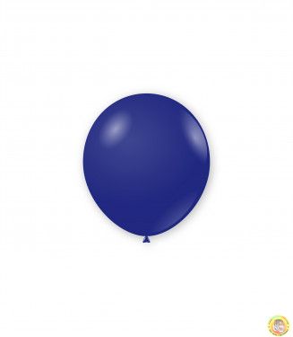 Малки кръгли балони пастел ROCCA- индиго, 13см, 100бр., A50 50