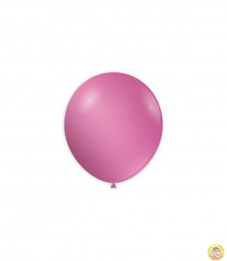 Малки кръгли балони металик - розово, 13см, 100бр., AM50 74