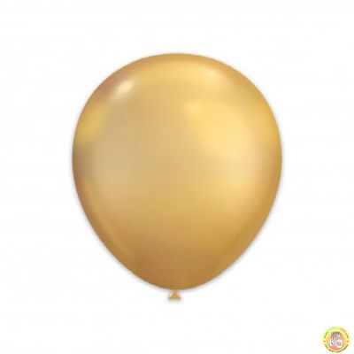 Хром балони, злато, 33см - 10 бр./пак.