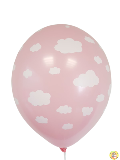 Балони пастел Облачета розови - 40см, 50бр.