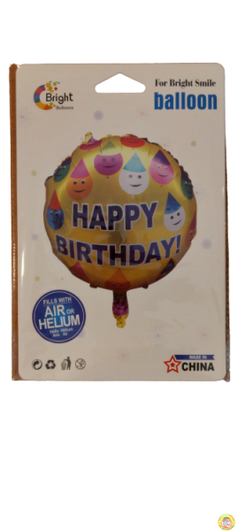Фолиев балон Happy birthday