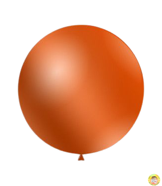 Балони металик ROCCA - оранжеви, 38см, 50 бр., GM150 70