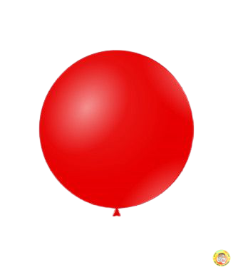 Балони пастел ROCCA - червено, 38см, 1 бр., G150 28